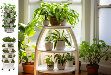 indoor gardening tower
