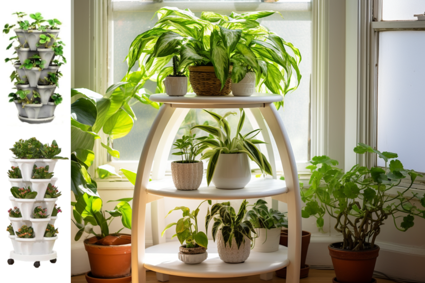 indoor gardening tower